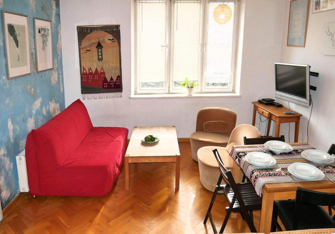 Tenement Apartment 90M2 City Center Krakow Bagian luar foto